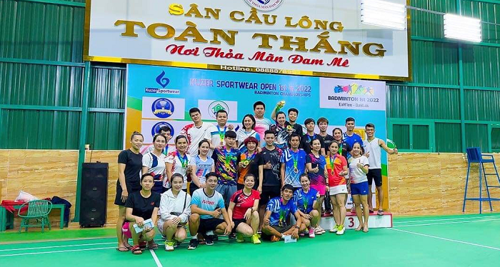 Giải cầu lông Kuzer sportwear mở rộng lần thứ I năm 2022